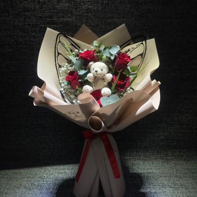 Gül buketi (ayıcıklı)