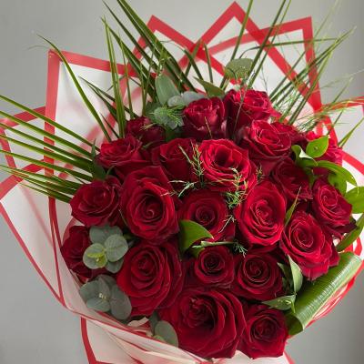 25'li Kırmızı Gül Buketi
